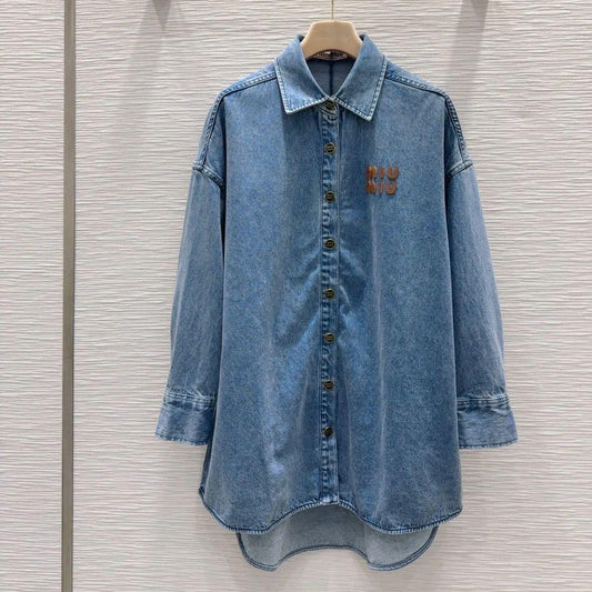 Miu miu jacket -  denim shirt