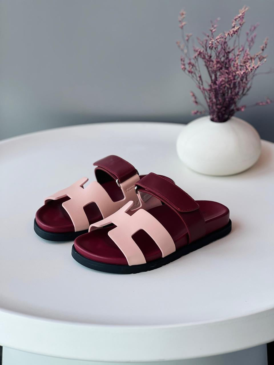 Hermes slippers chypre