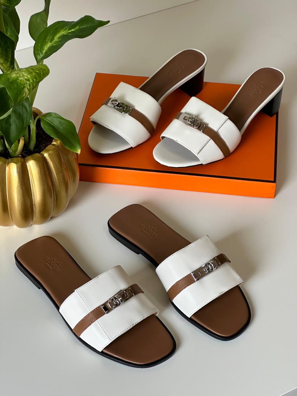 Hermes slippers and sandals