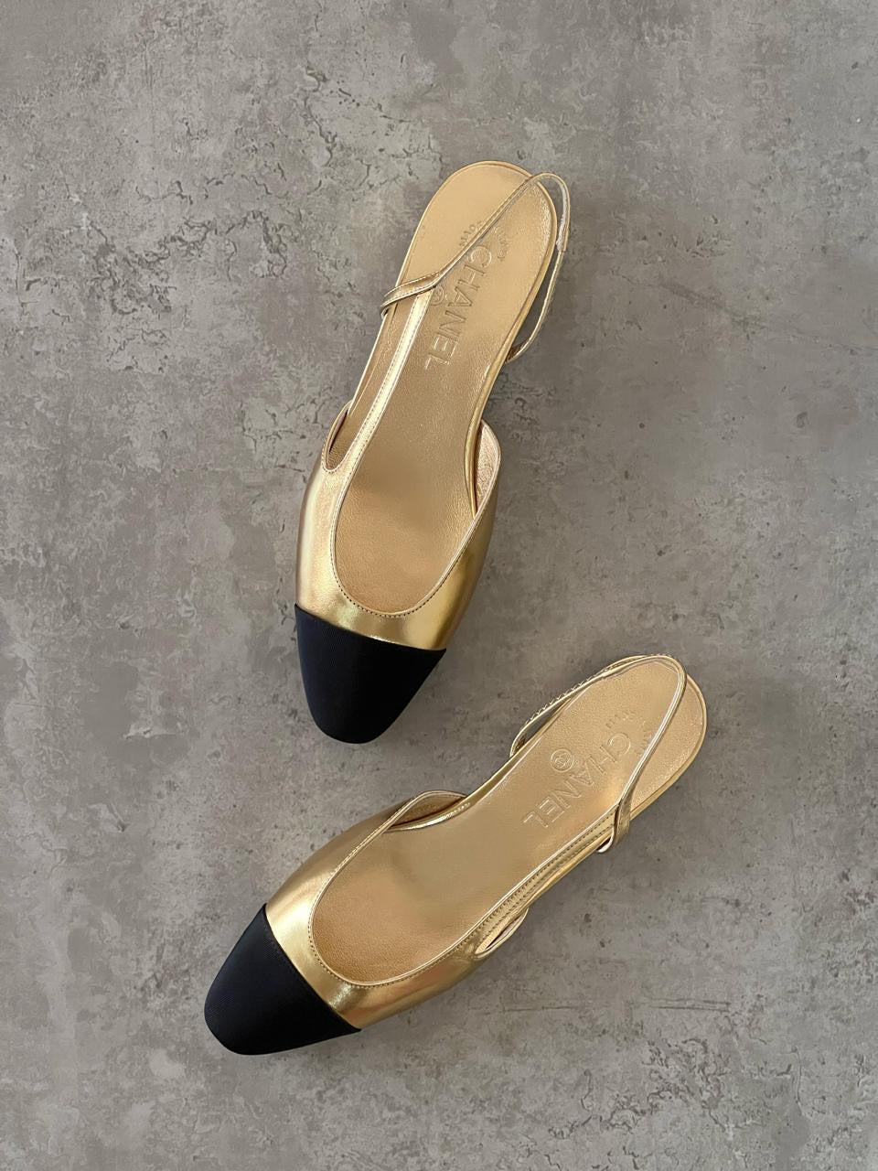 Chanel heels - low heels