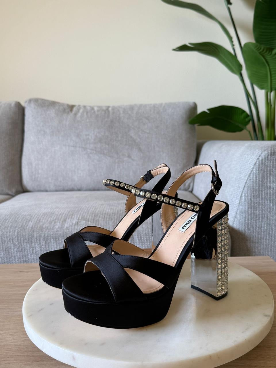 Miu miu sandals heels