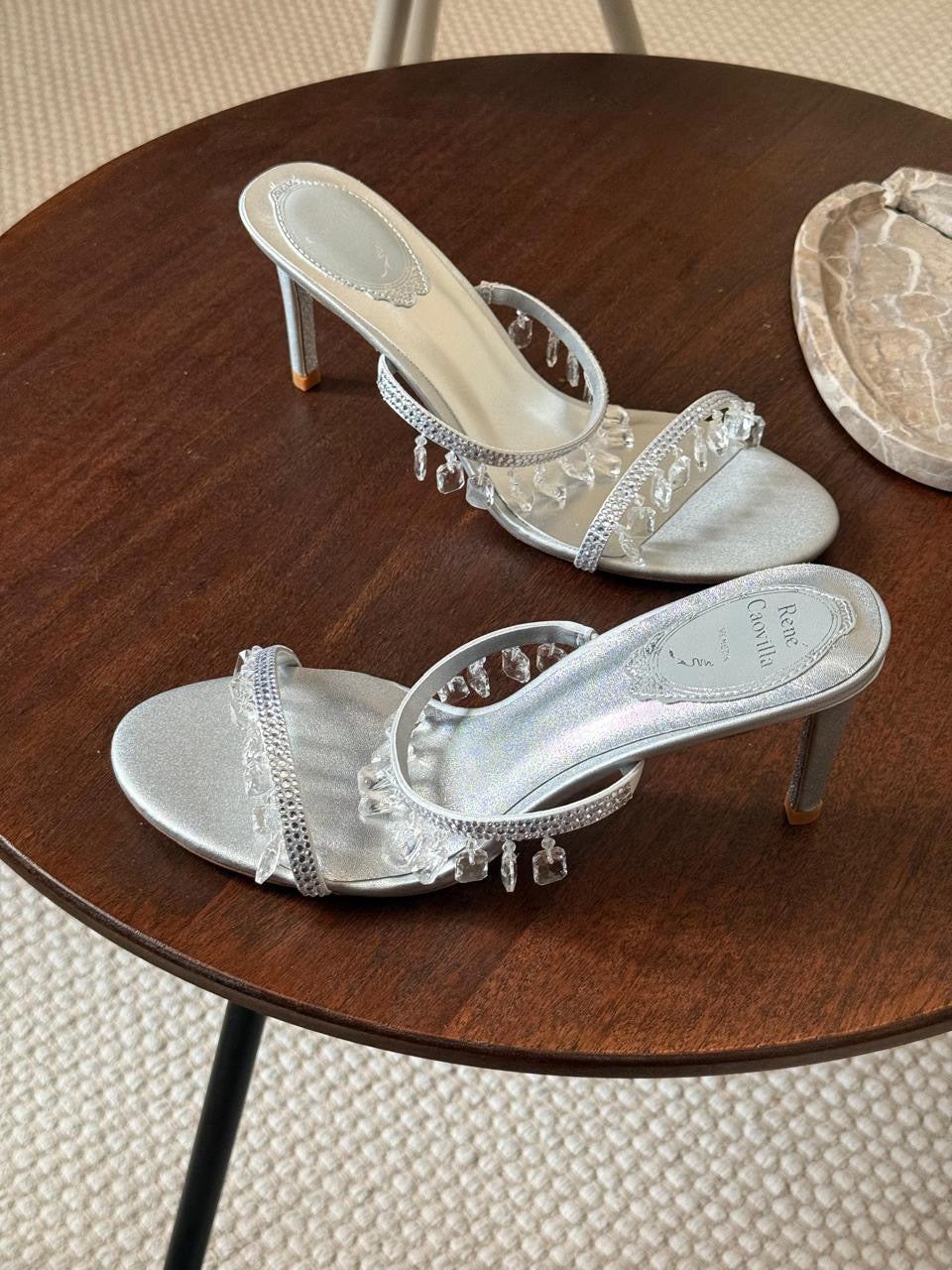 Rene caovilla sandals heels