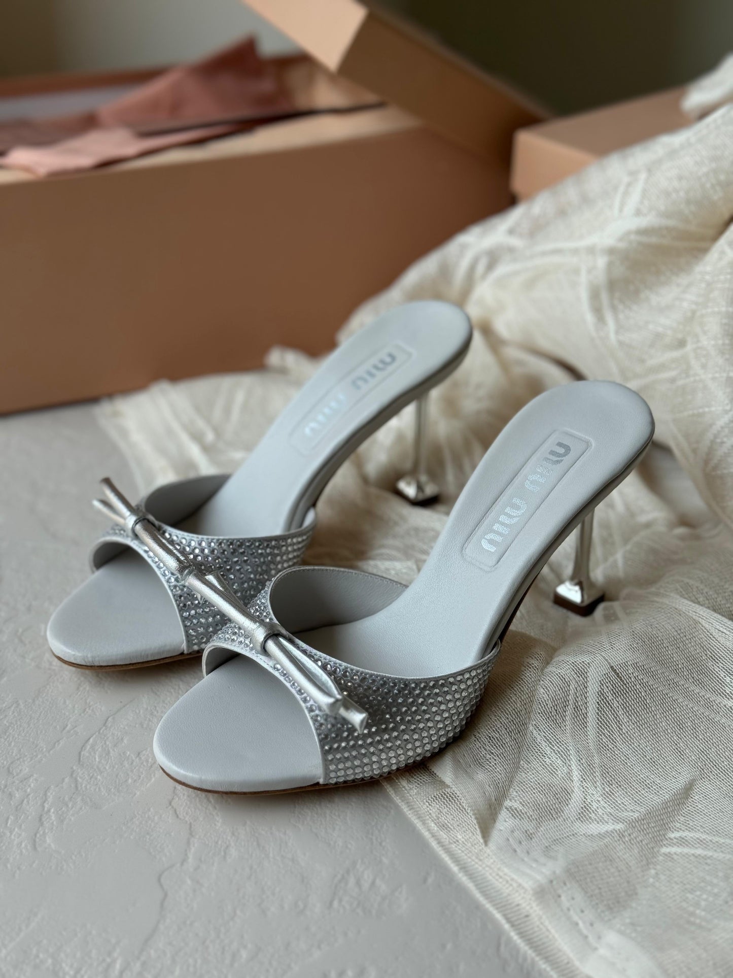 Miu miu sandals heels