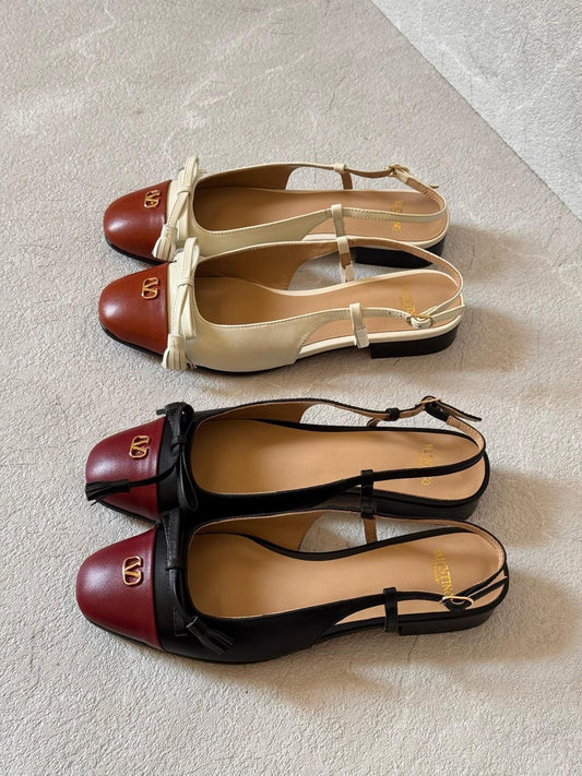 Valentino heels - low heels flat