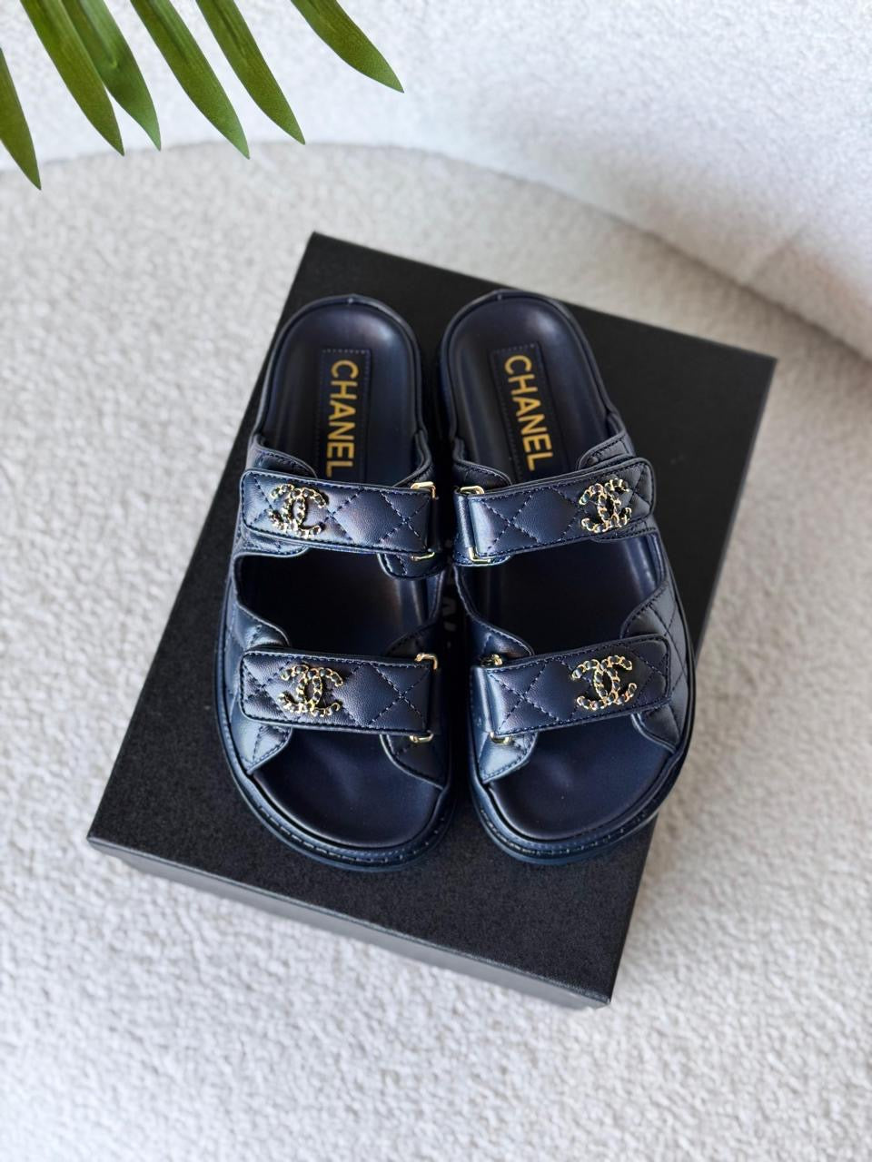 Chanel slippers