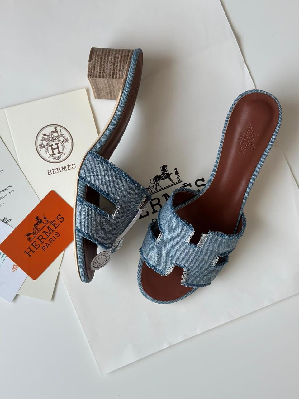 Hermes sandals heels
