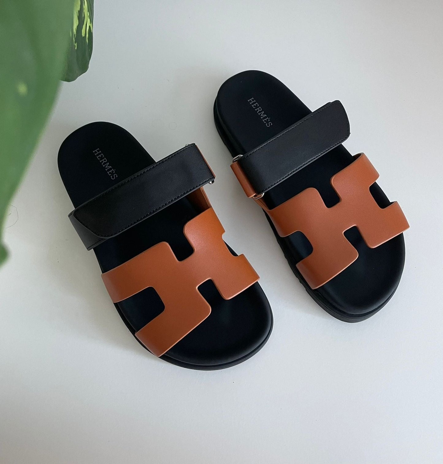 Hermes slippers chypre