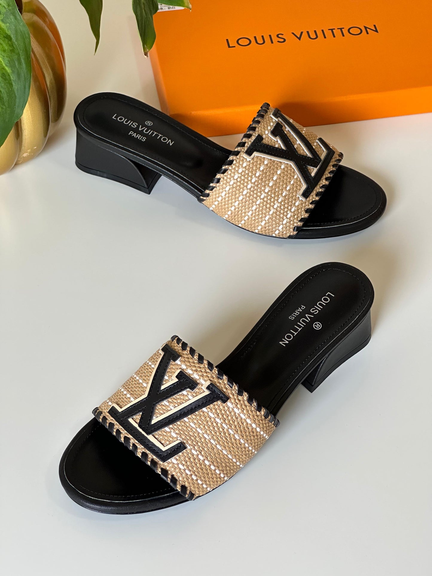 Lv slippers and sandals