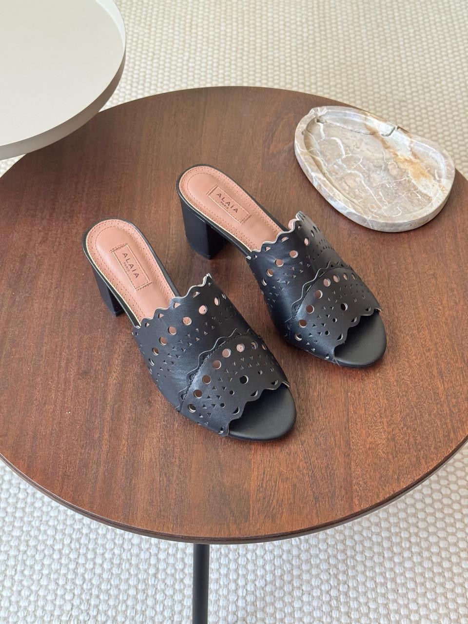 Alaia sandals heels