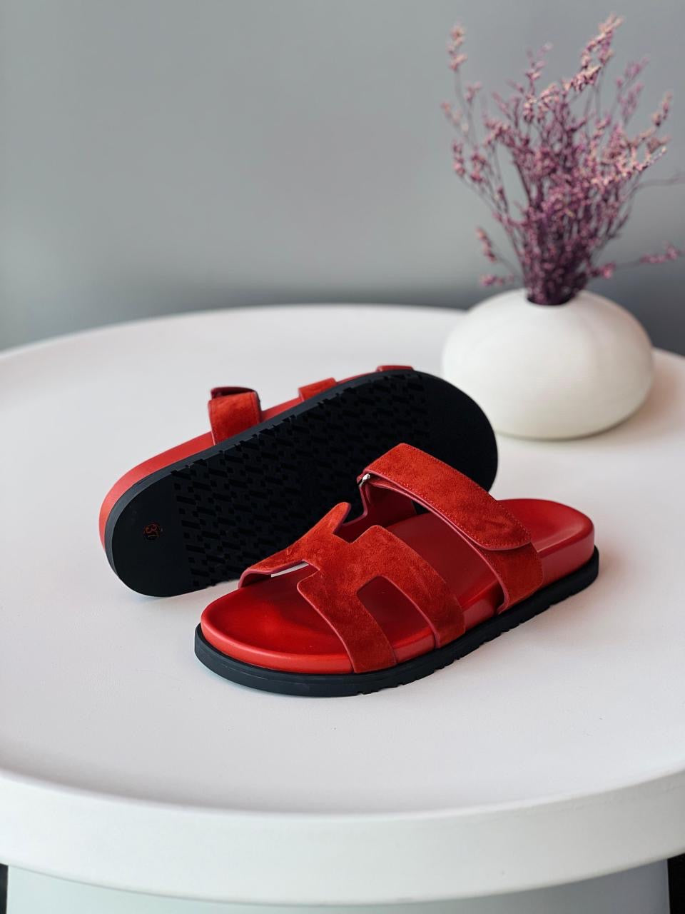 Hermes slippers chypre
