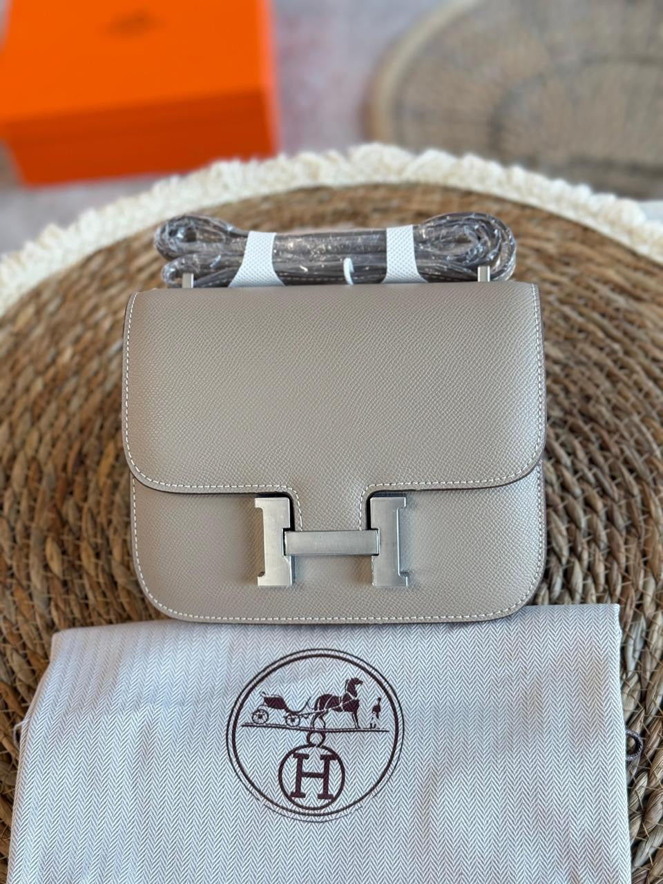 Hermes bag - silver hardware