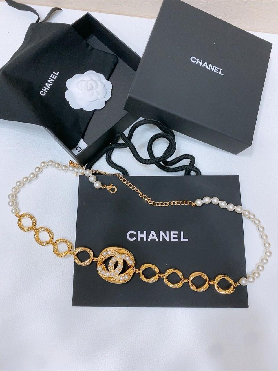 Chanel belt - chain jewelry belt