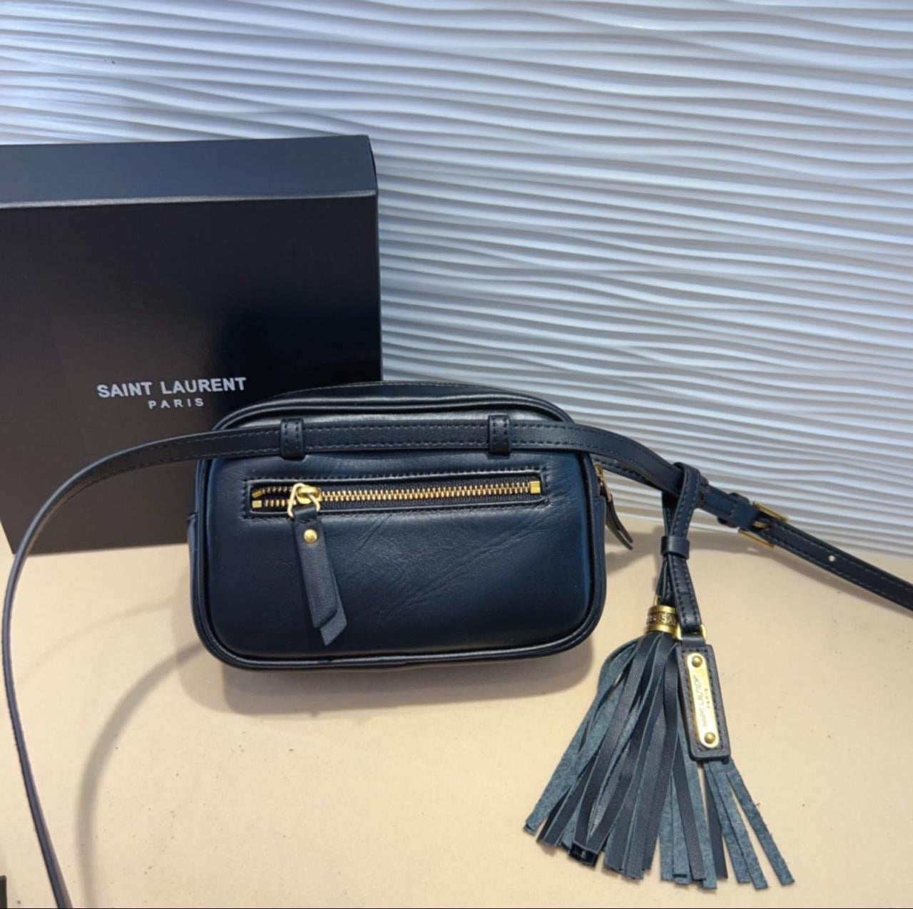 Ysl belt with wallet