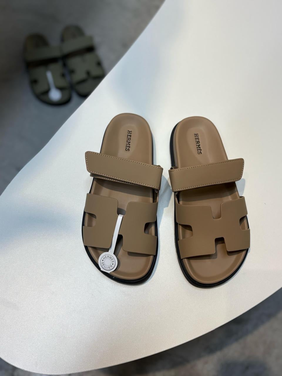 Hermes slippers chypre