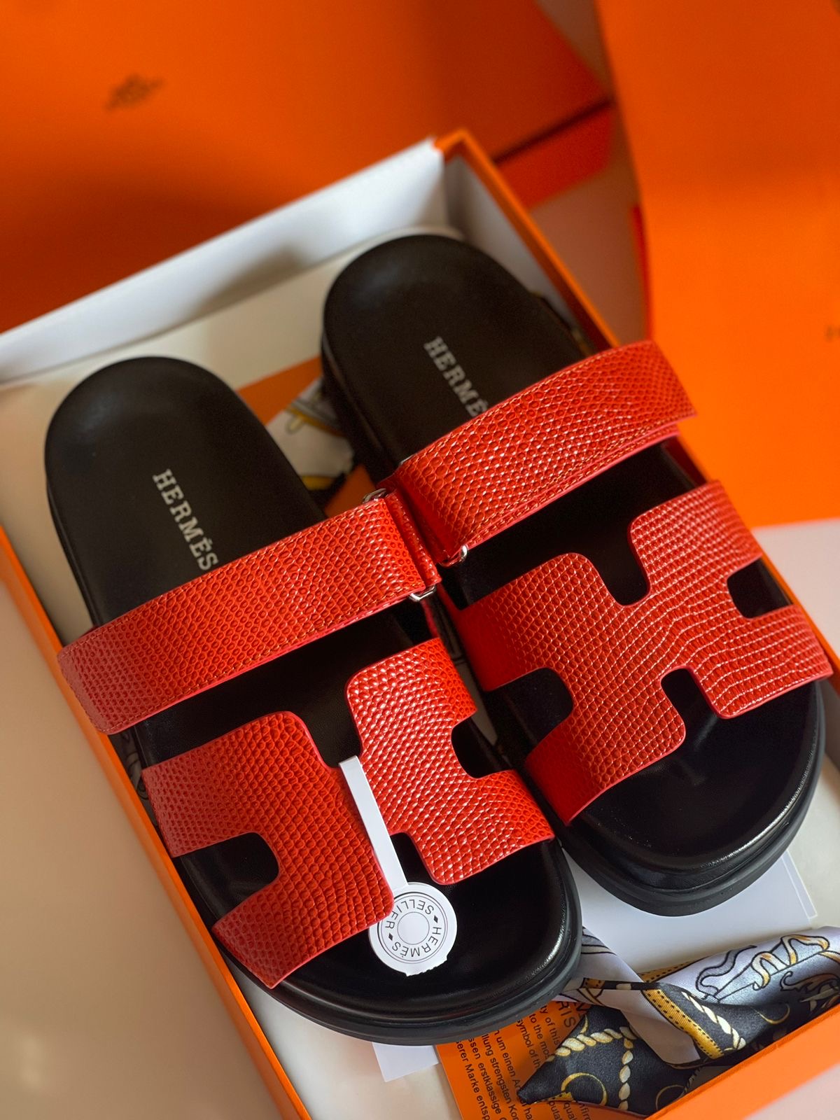 Hermes slippers- chypre