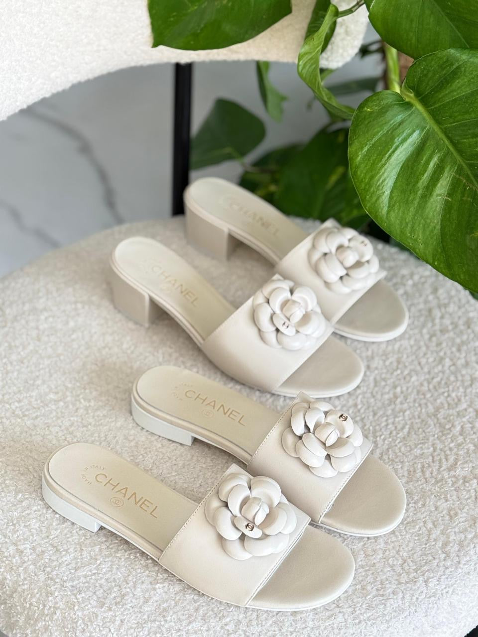 Chanel slippers & chanel sandals heels
