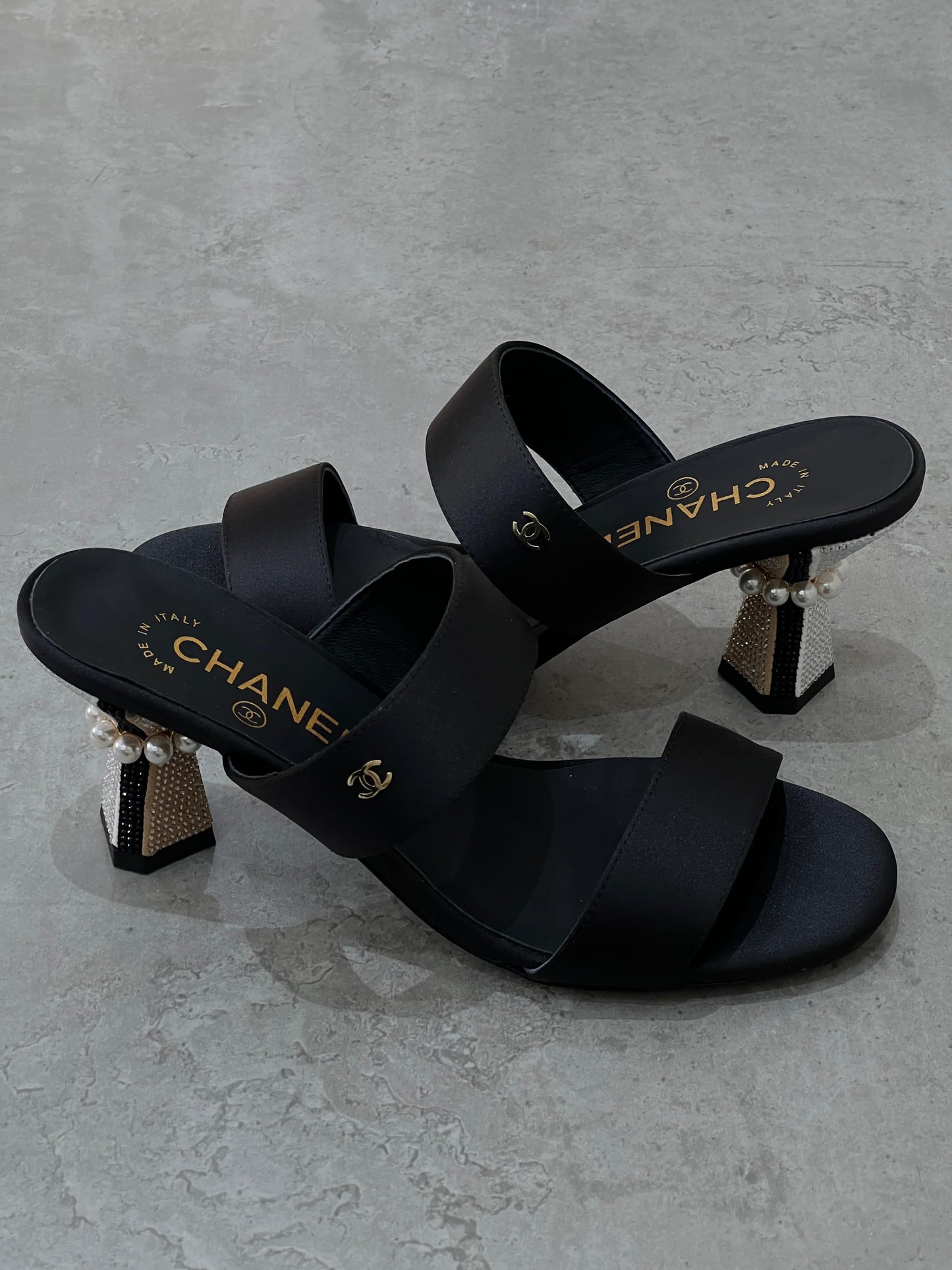 Chanel sandals heels