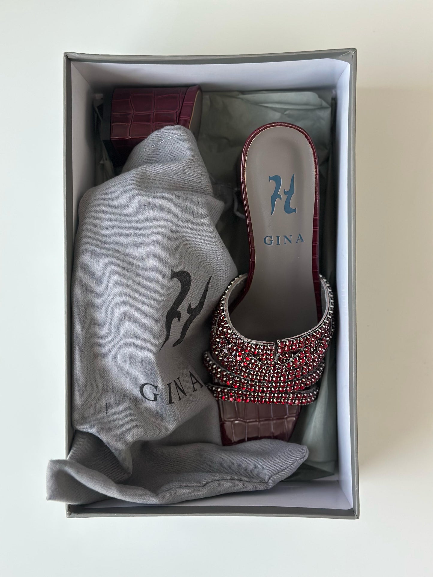 Gina sandals heels 6 cm
