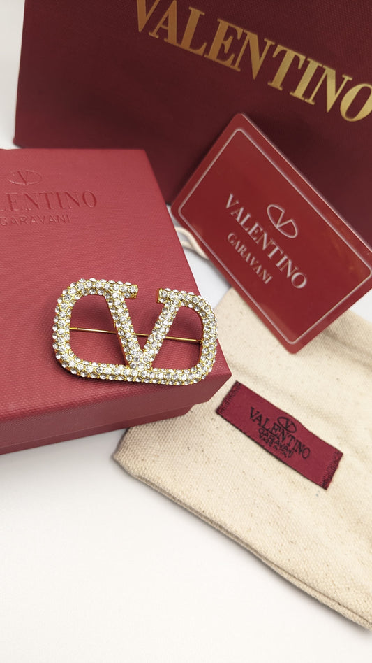 Valentino brooch