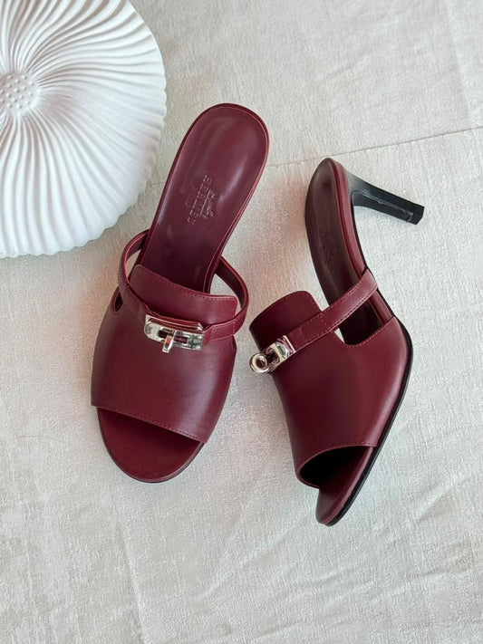 Hermes sandals heels