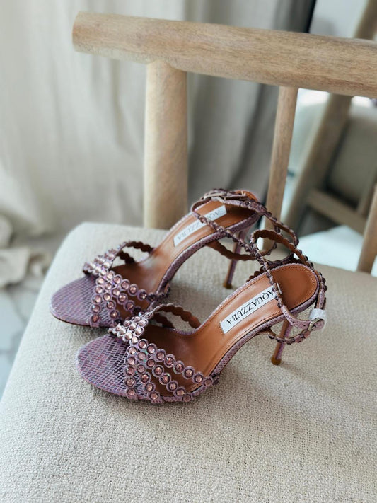 Aquazurra sandals heels