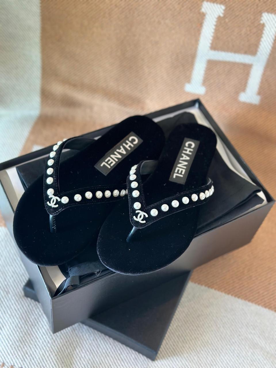 Chanel slippers