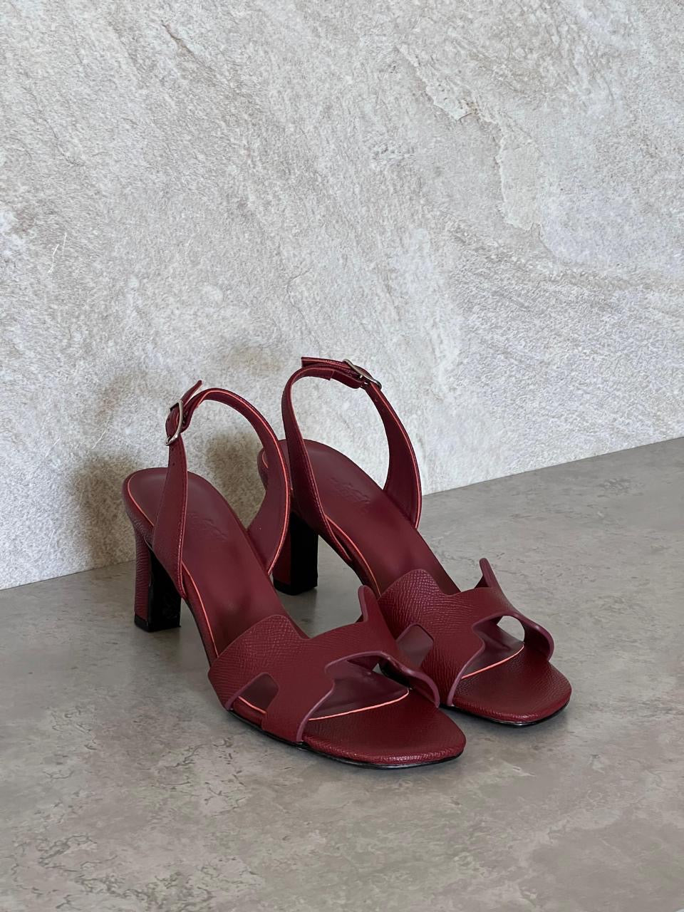 Hermes sandals heels