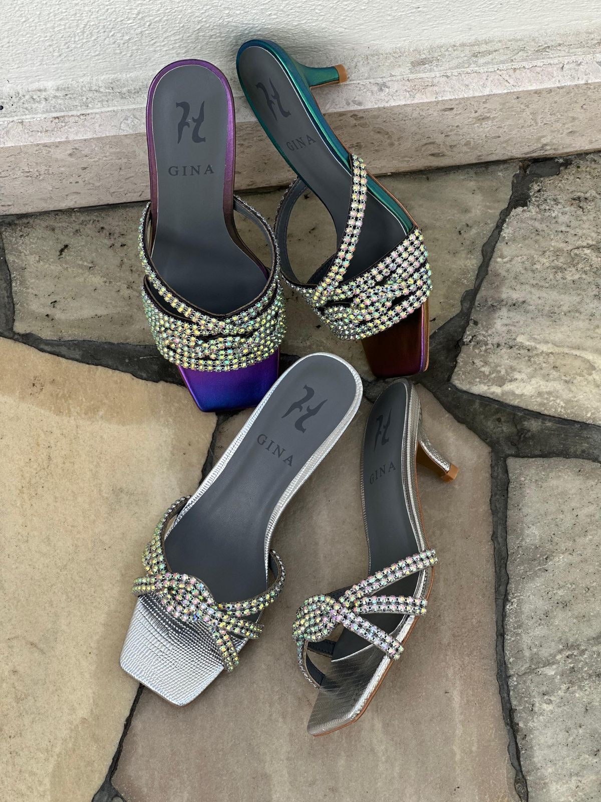 Gina sandals heels
