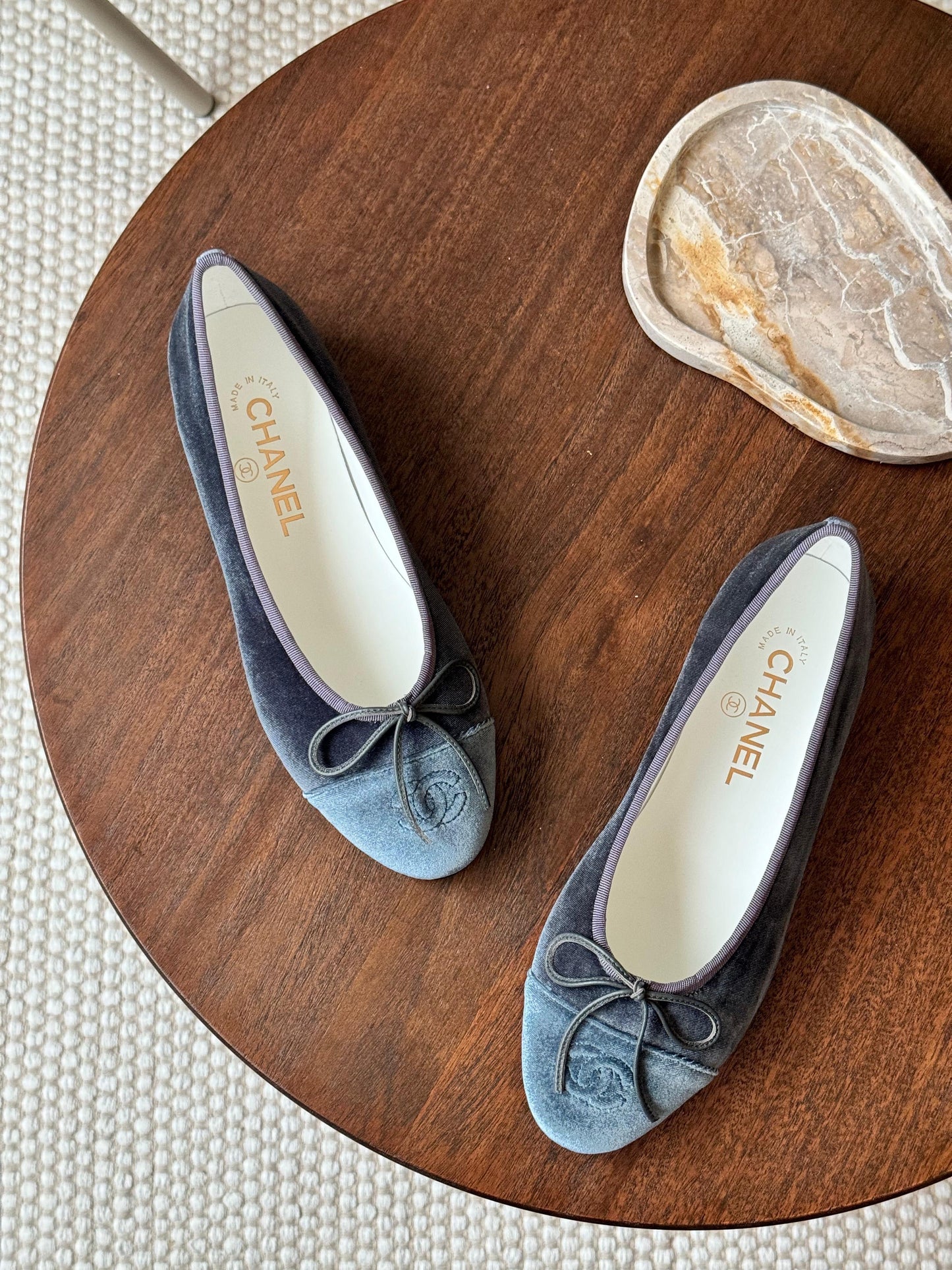 Chanel ballerina - suede