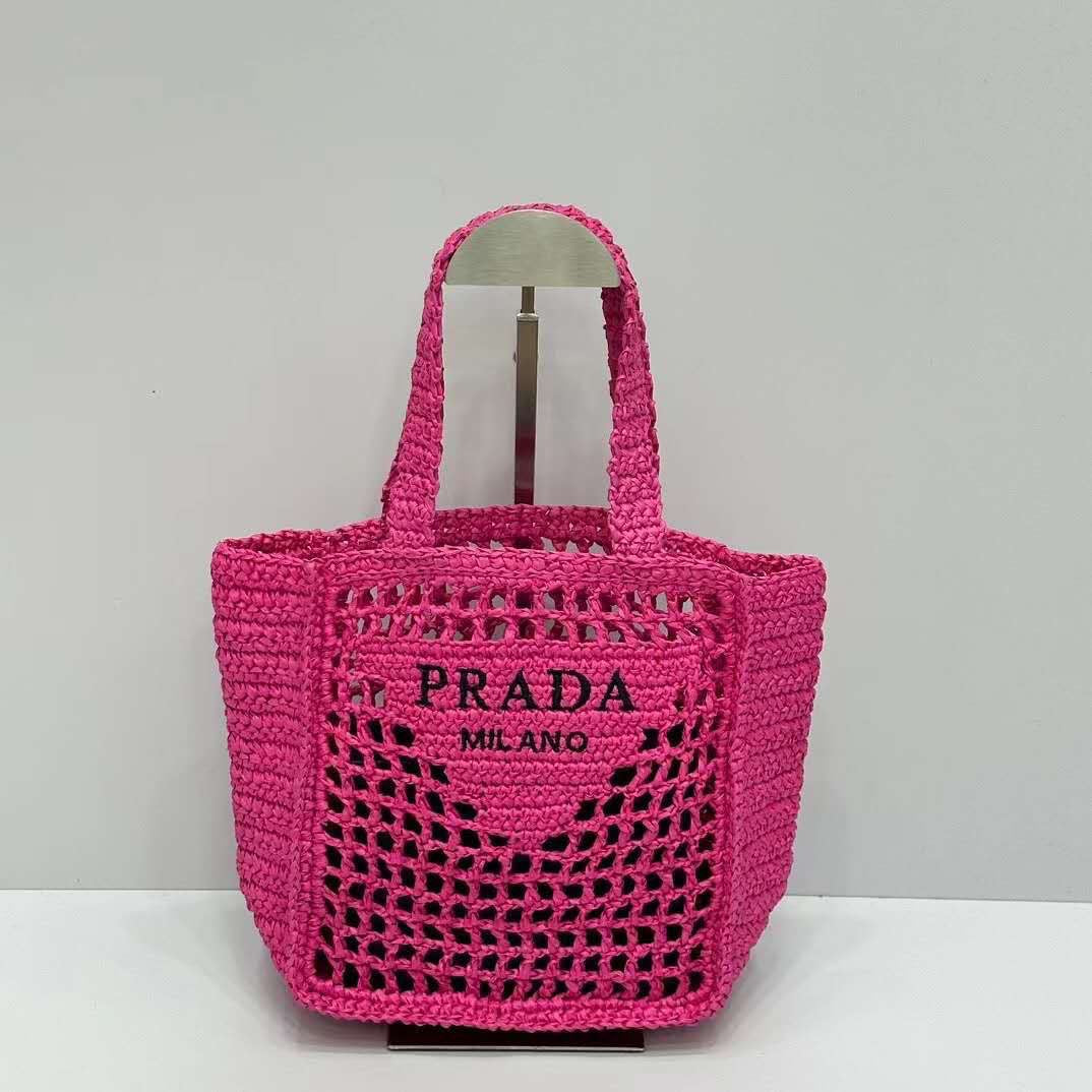 Prada bag tote beach