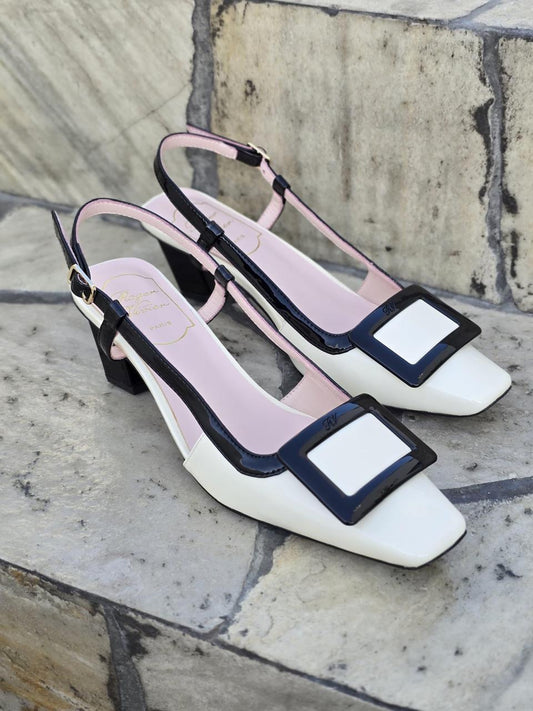Roger vivier heels - white
