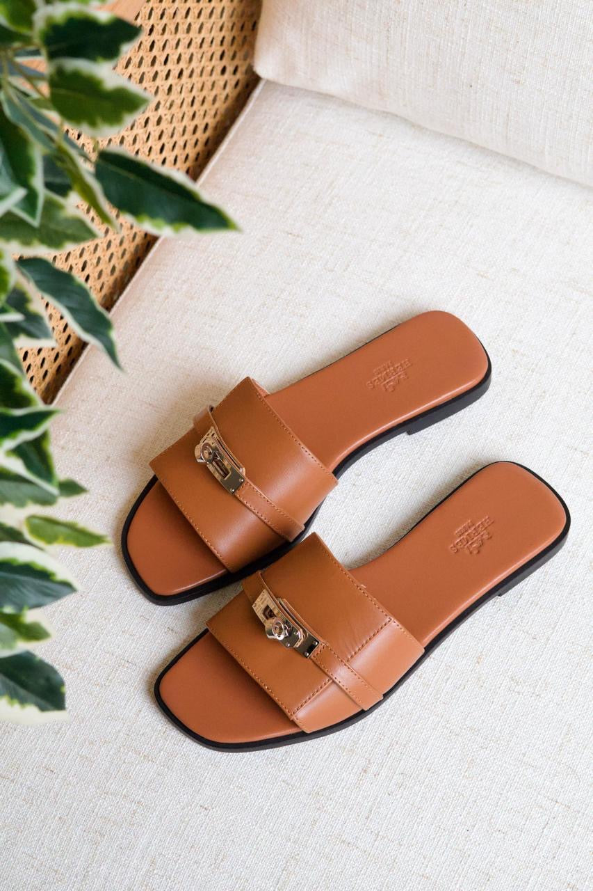 Hermes slippers