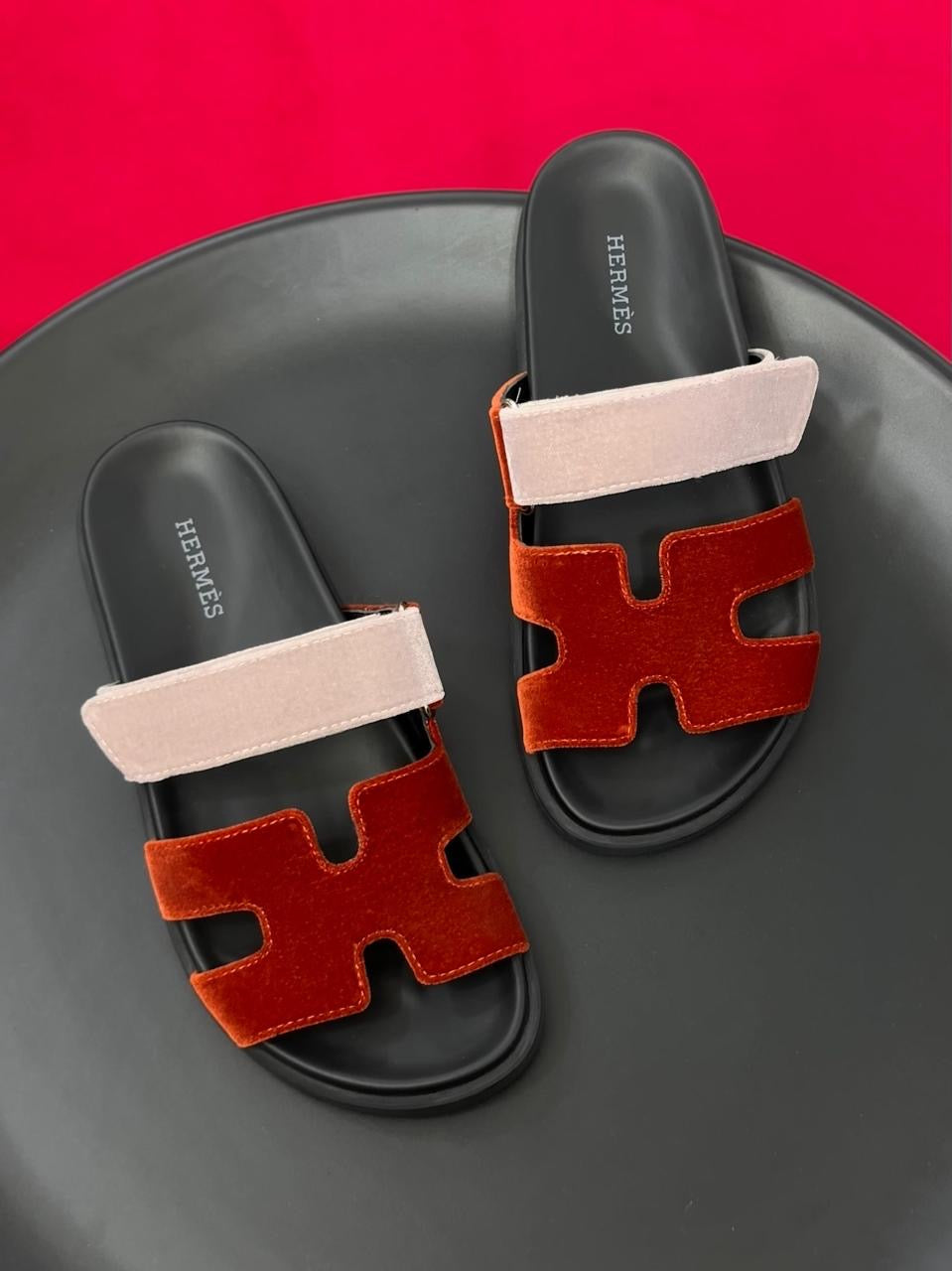 Hermes slippers chypre