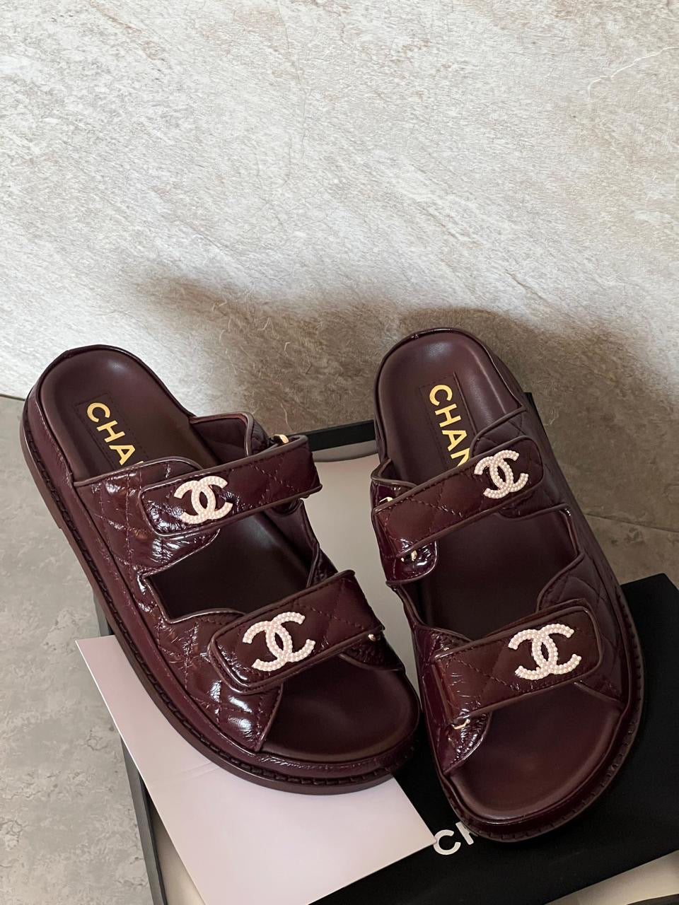 Chanel slippers