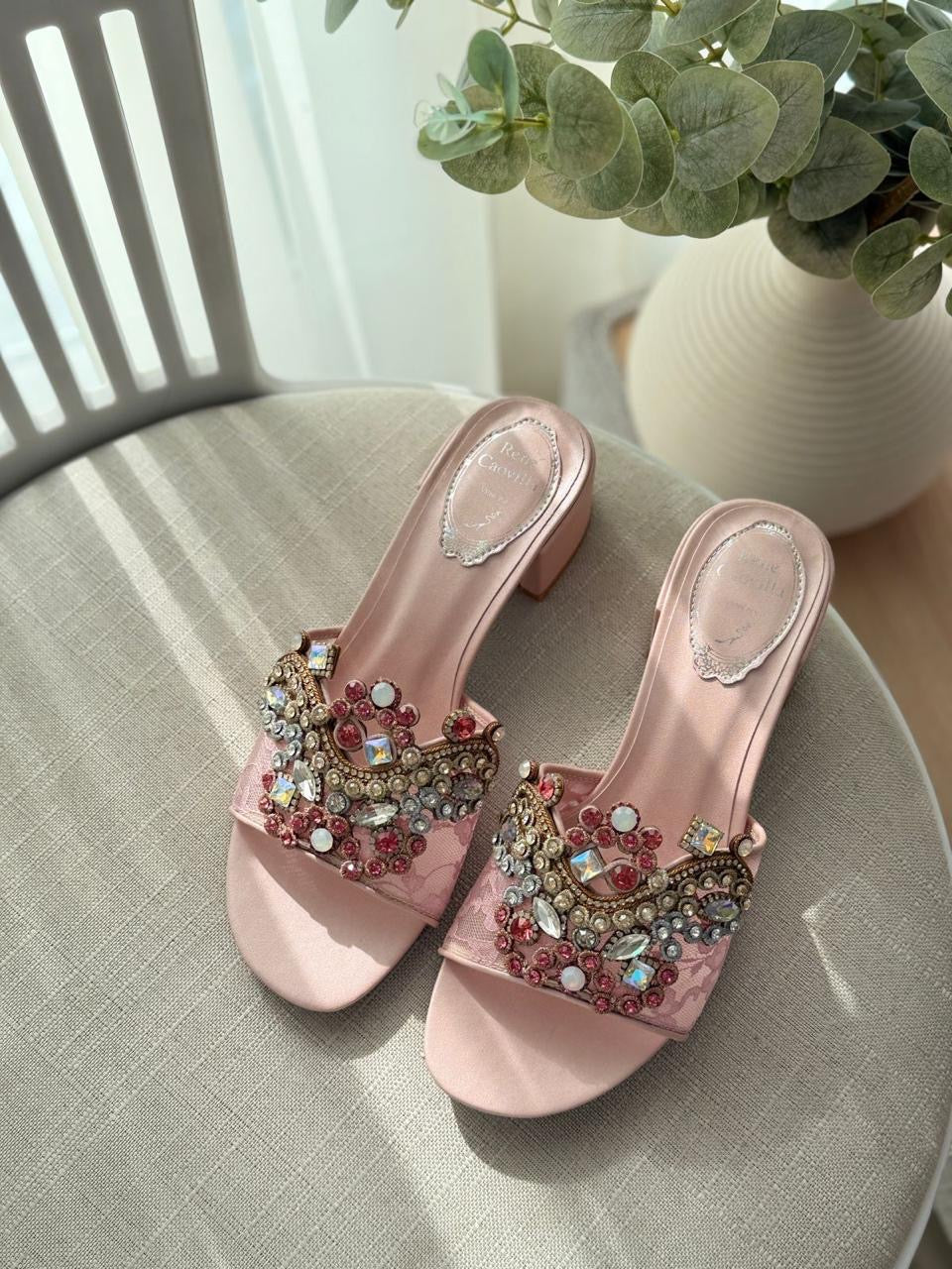 Rene caovilla heels & rene caovilla sandals heels pink