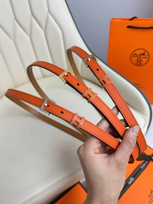 Hermes belt - orange