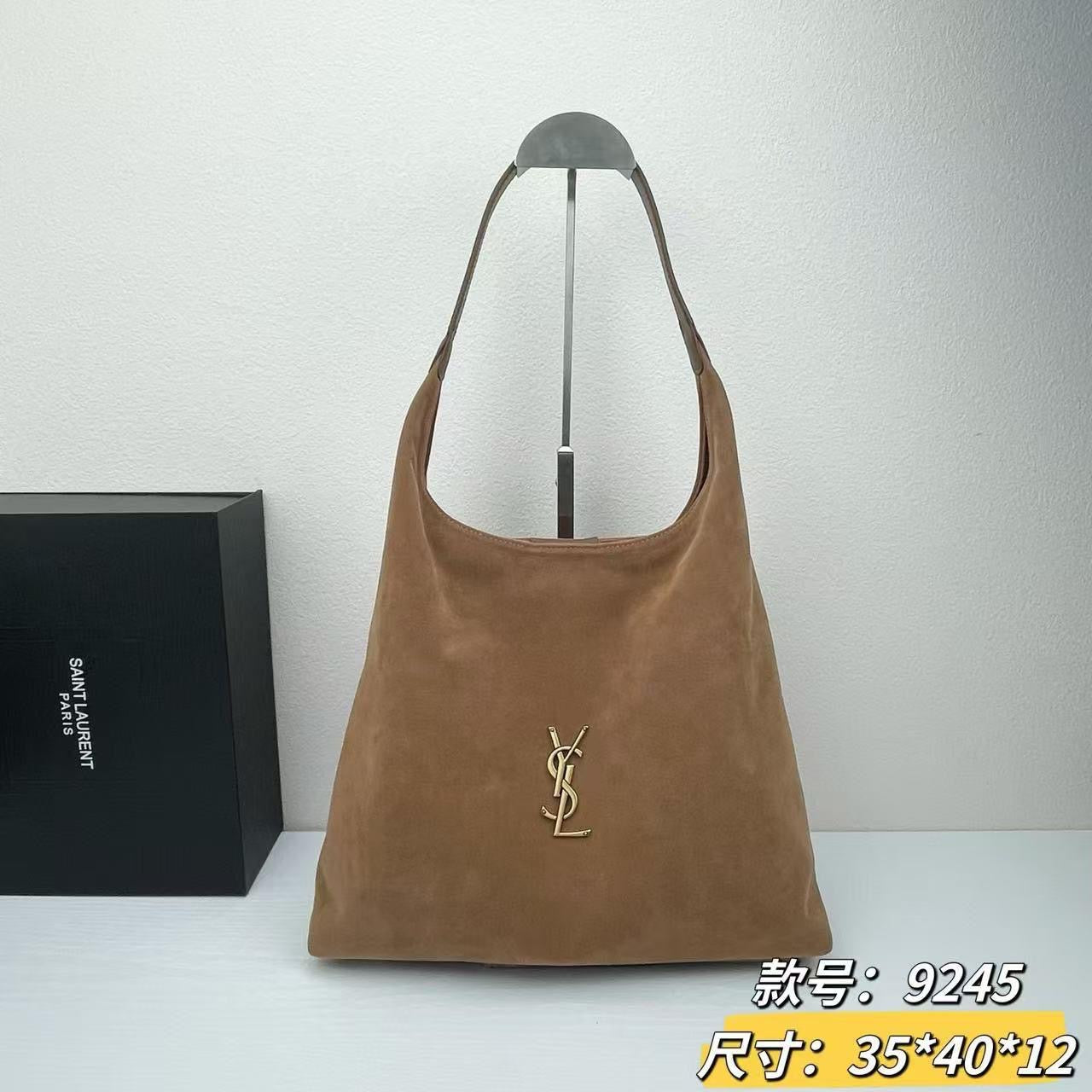 Ysl bag  suede - tote