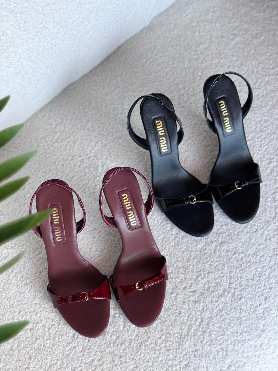 Miu miu sandals heels