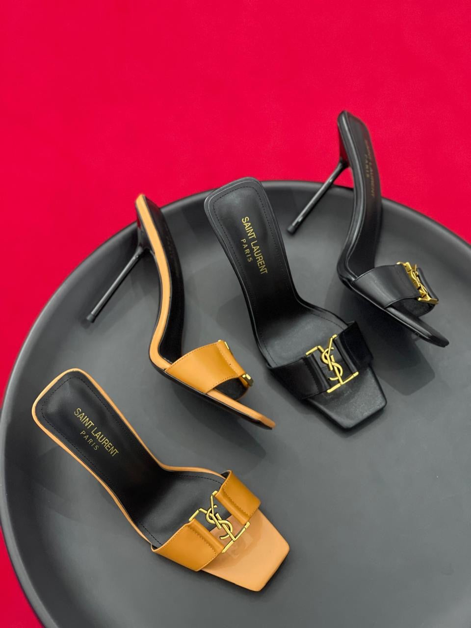 Ysl sandals heels