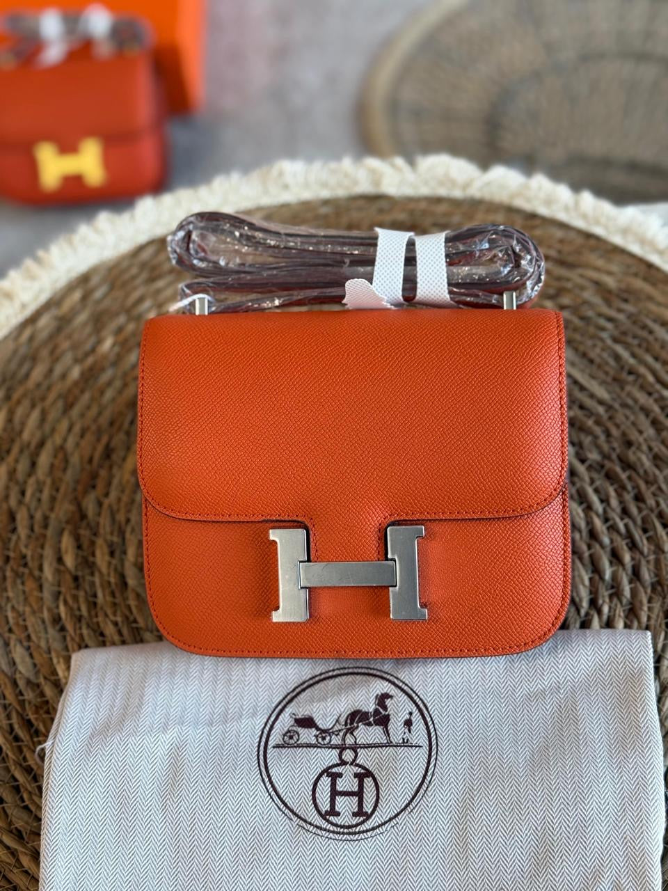 Hermes bag - silver hardware