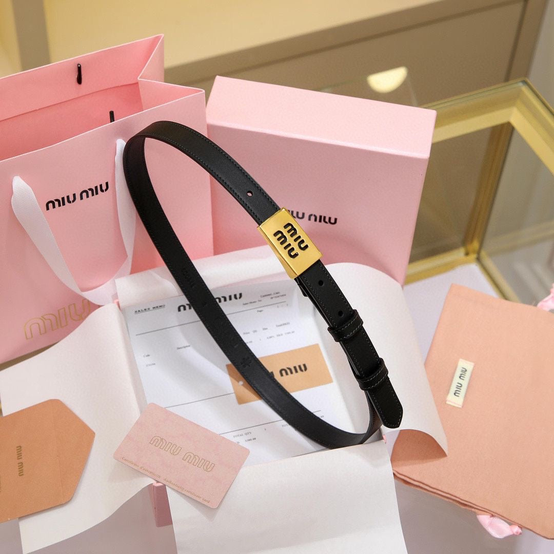 Miu miu belt