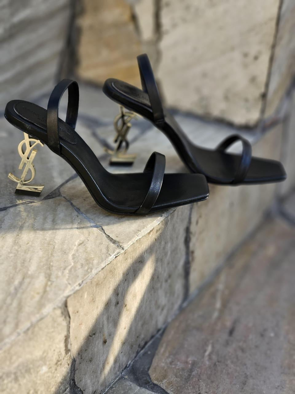 Ysl sandals heels