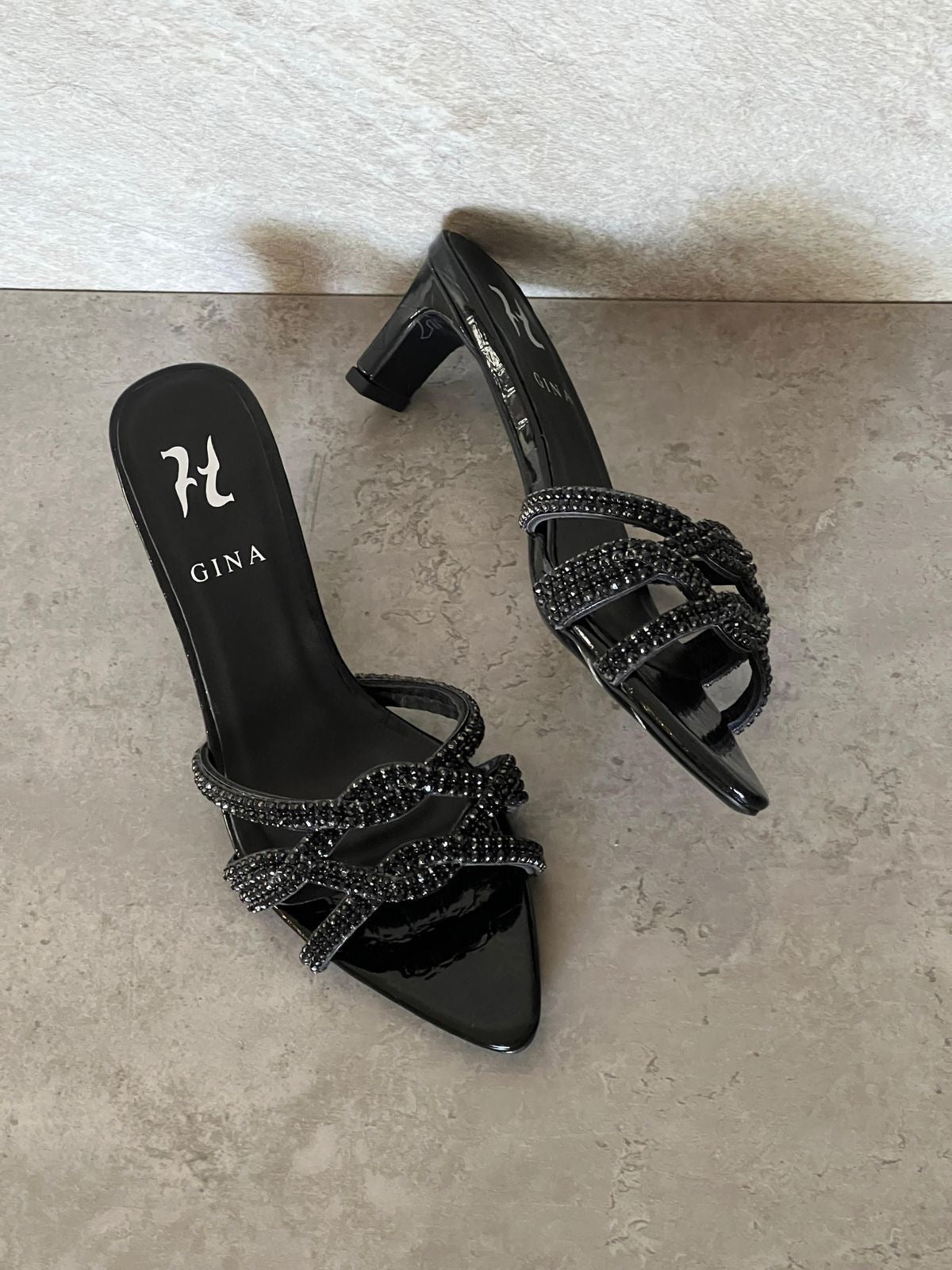 Gina sandals heels ( low and high heels )