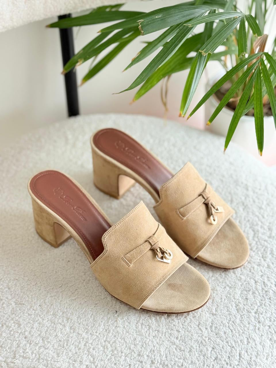 Loro piana sandals heels