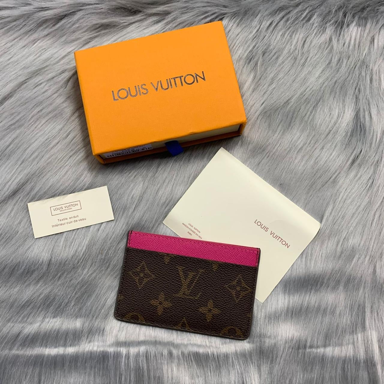 Lv card holder