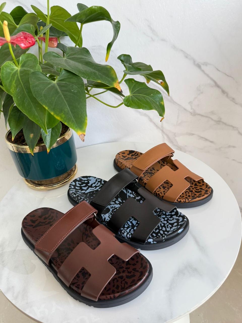 Hermes sandals chypre