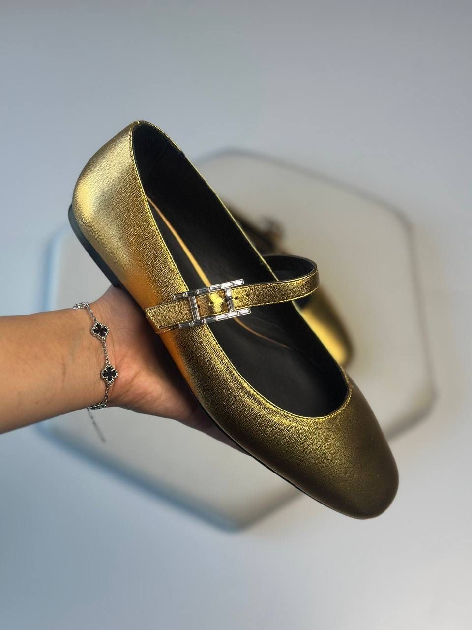 Hermes ballerina - gold