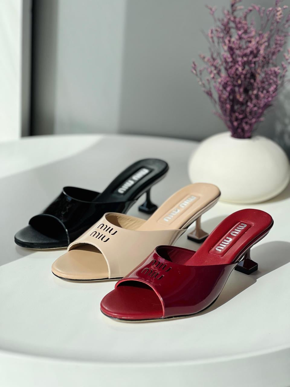 Miu miu sandals heels