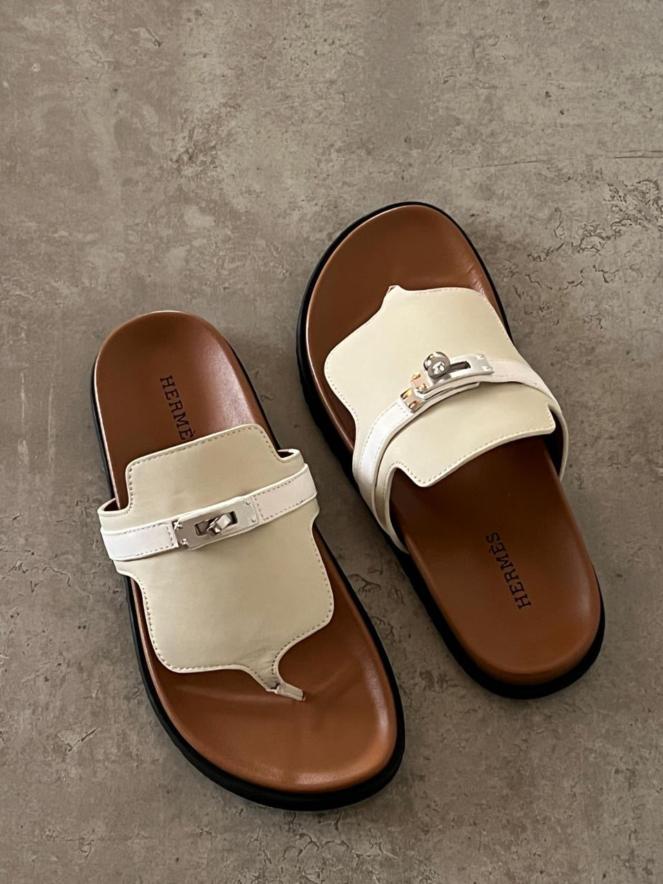 Hermes slippers