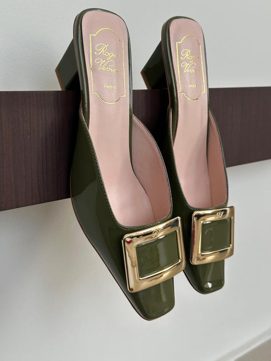 Roger vivier heels - green